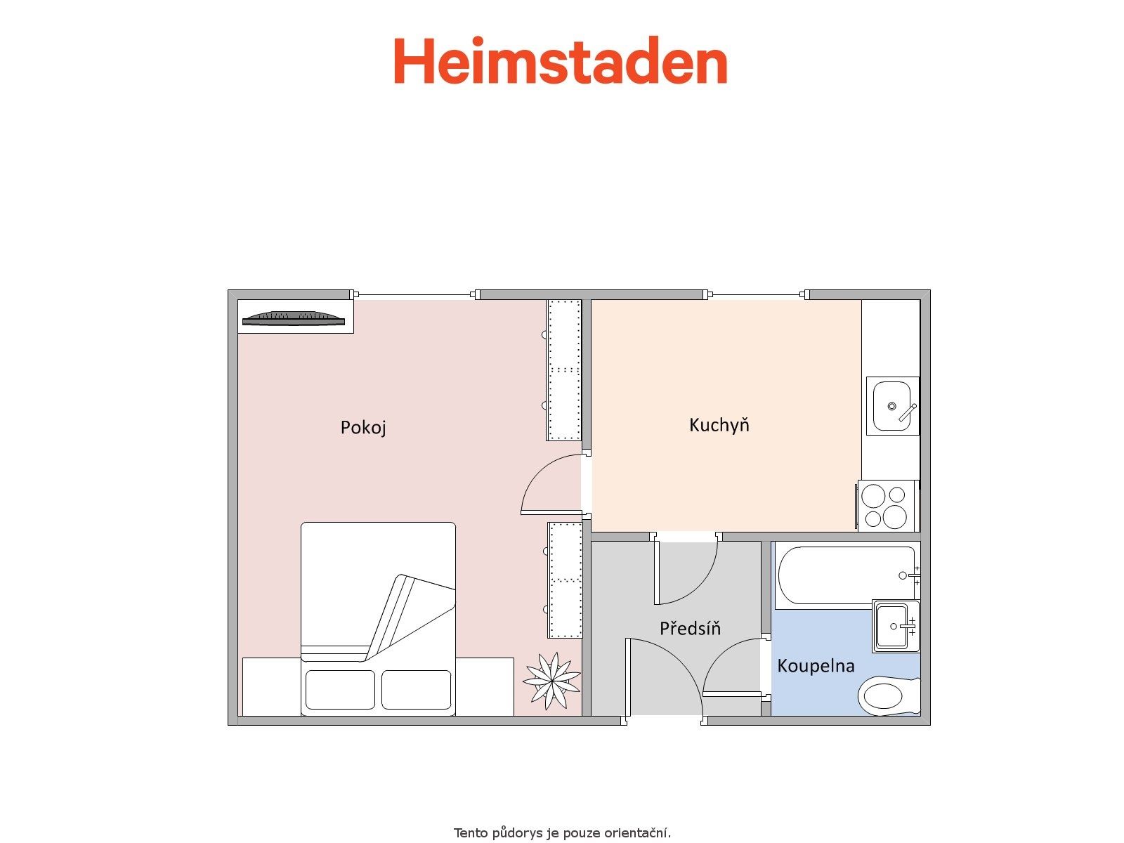 Pronájem bytu 1+1 27 m², Havířov – náhled fotky 8