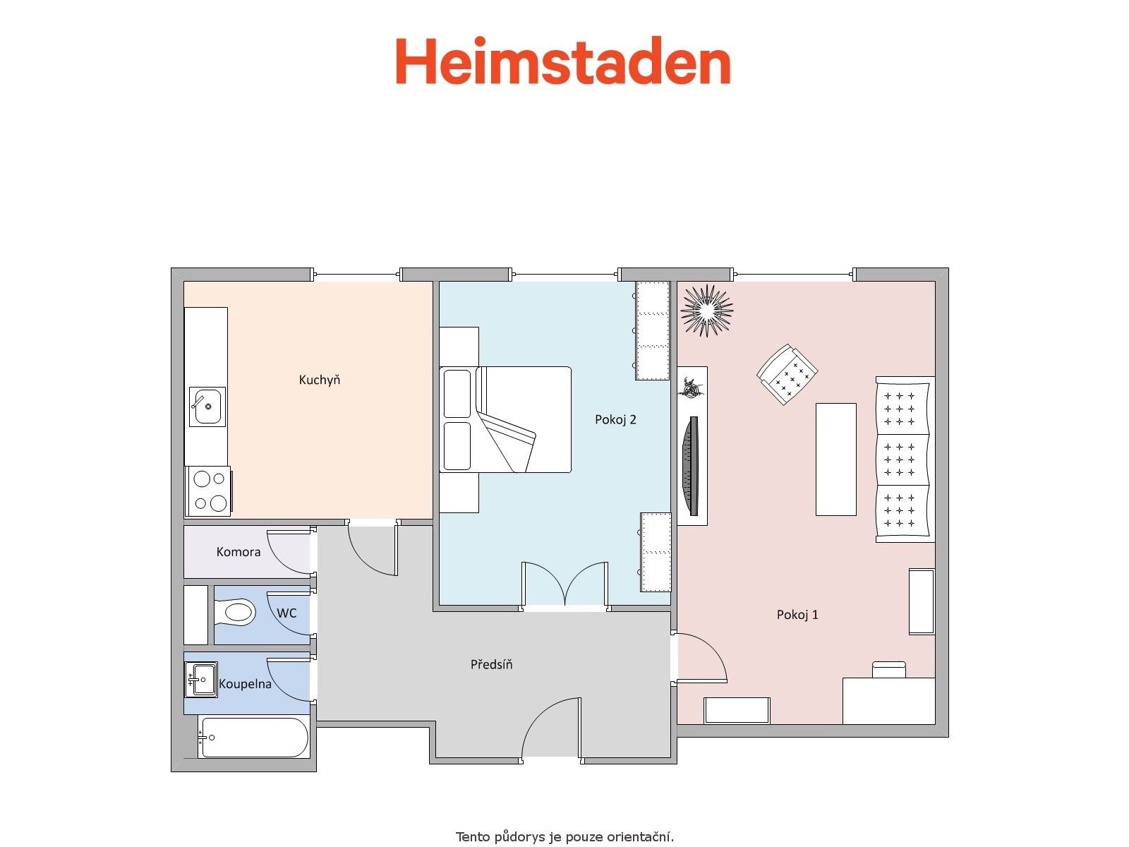 Pronájem bytu 2+1 56 m², Havířov – náhled fotky 14