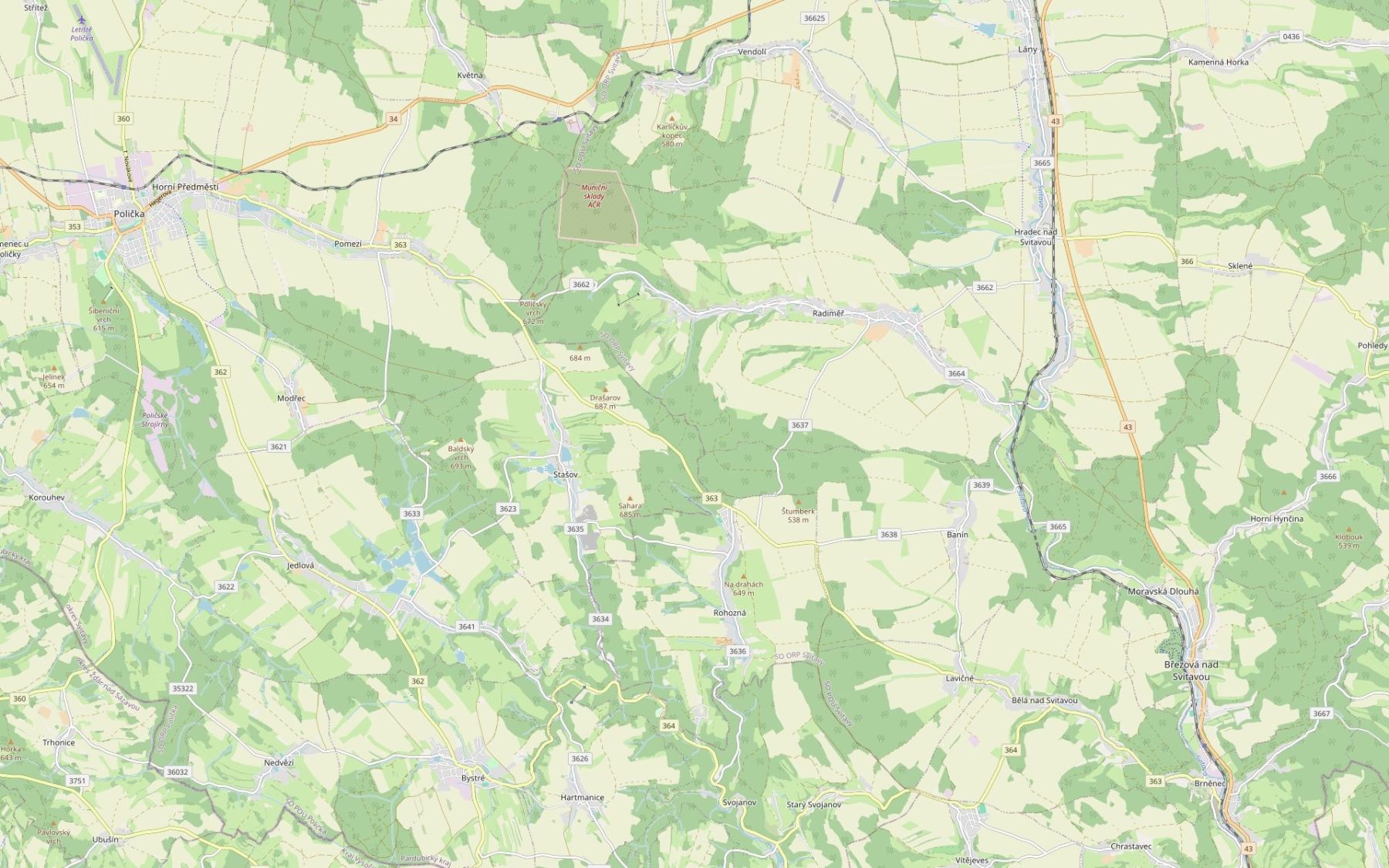 Prodej pozemku, Radiměř – náhled fotky 4