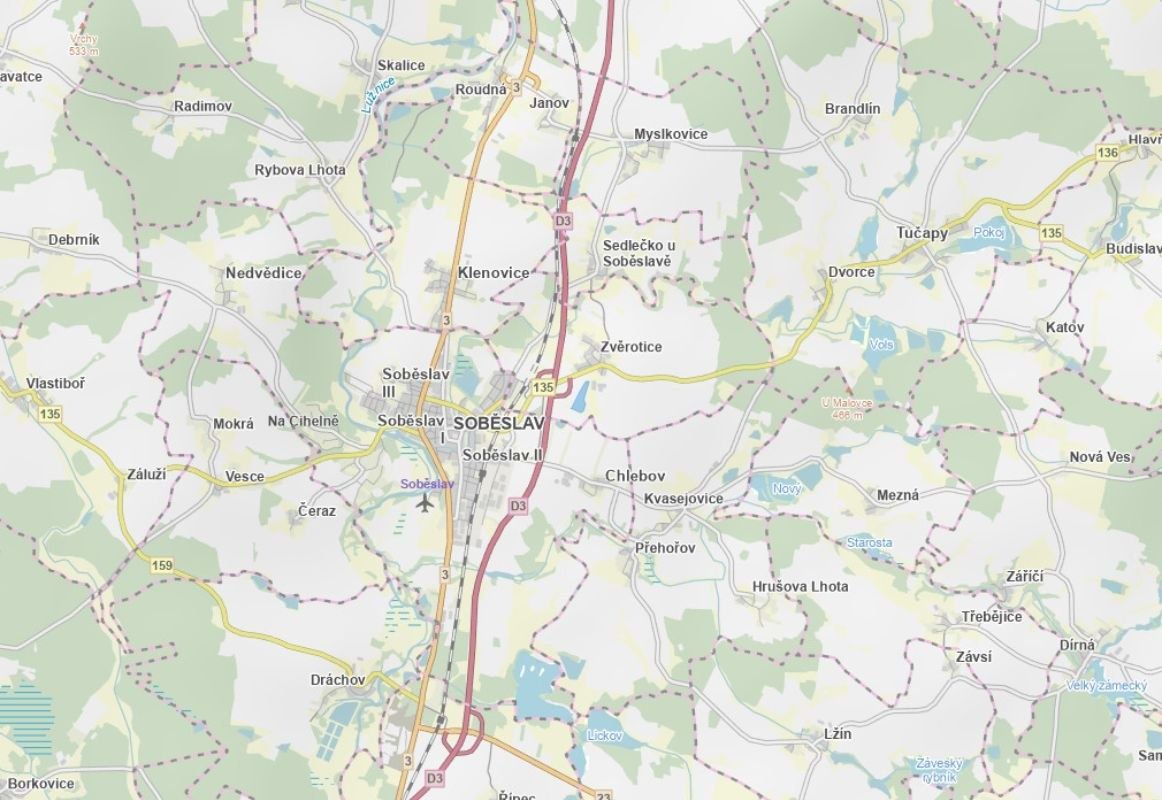 Prodej pozemku, Zvěrotice – náhled fotky 3