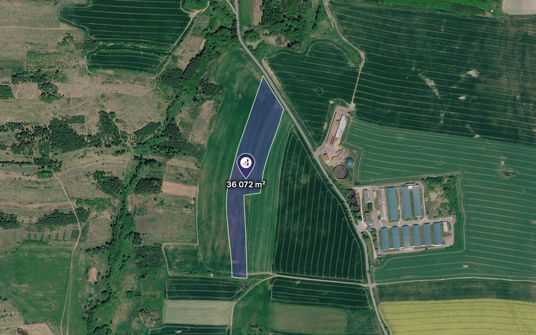 Prodej pozemku, Kamenice – náhled fotky 2