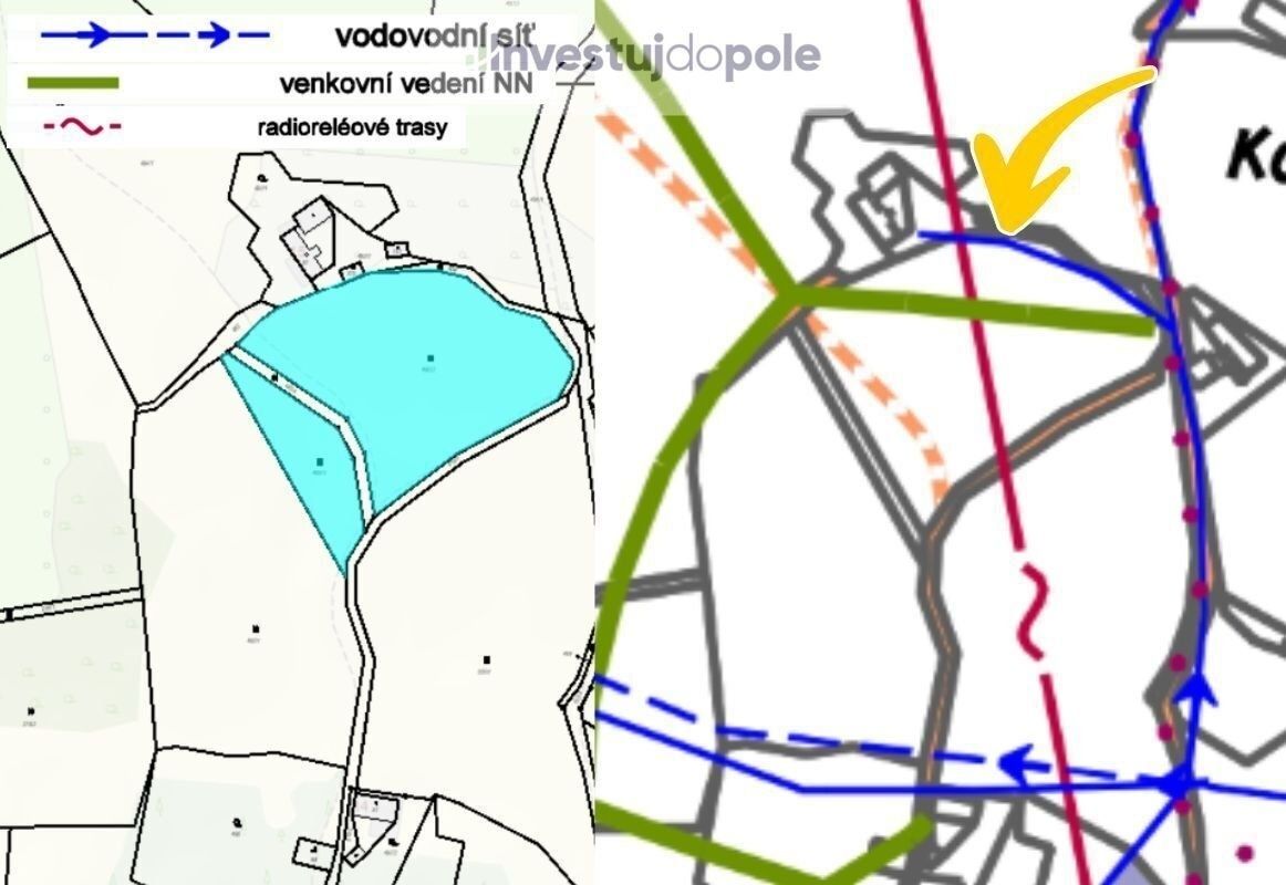 Prodej pozemku, Troskovice – náhled fotky 4