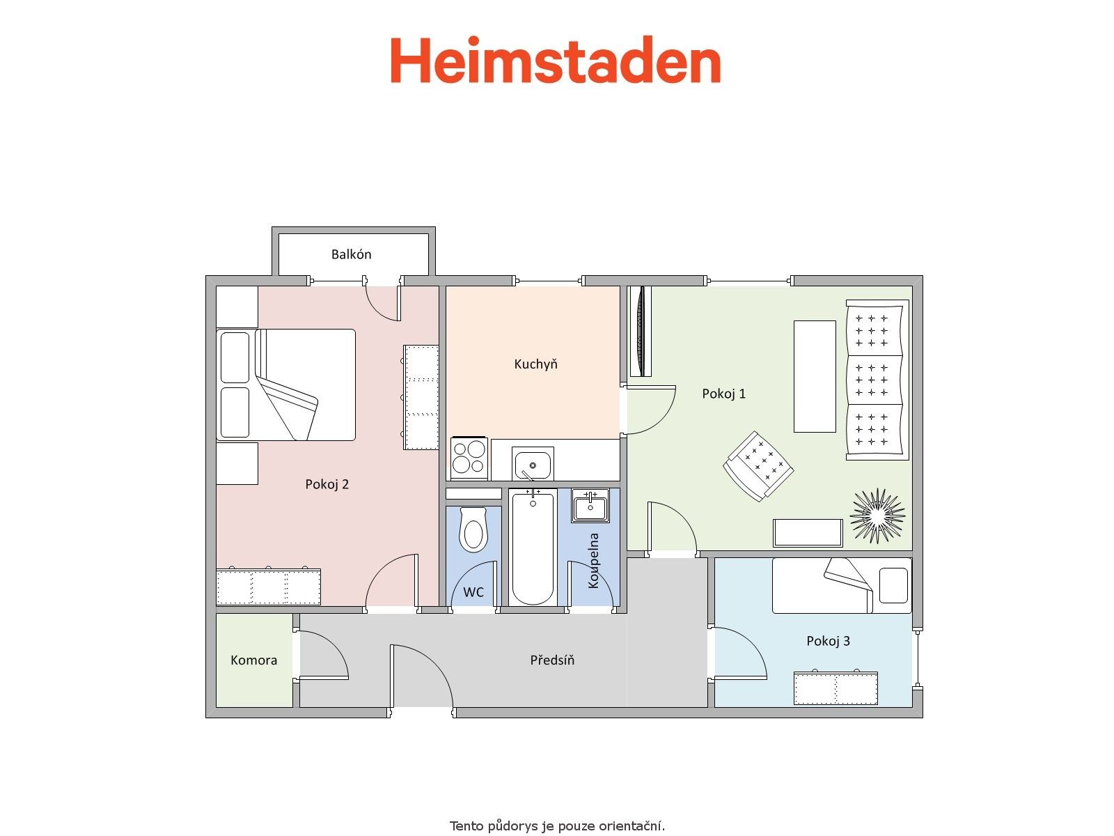 Pronájem bytu 3+1 70 m², Frýdek-Místek – náhled fotky 11