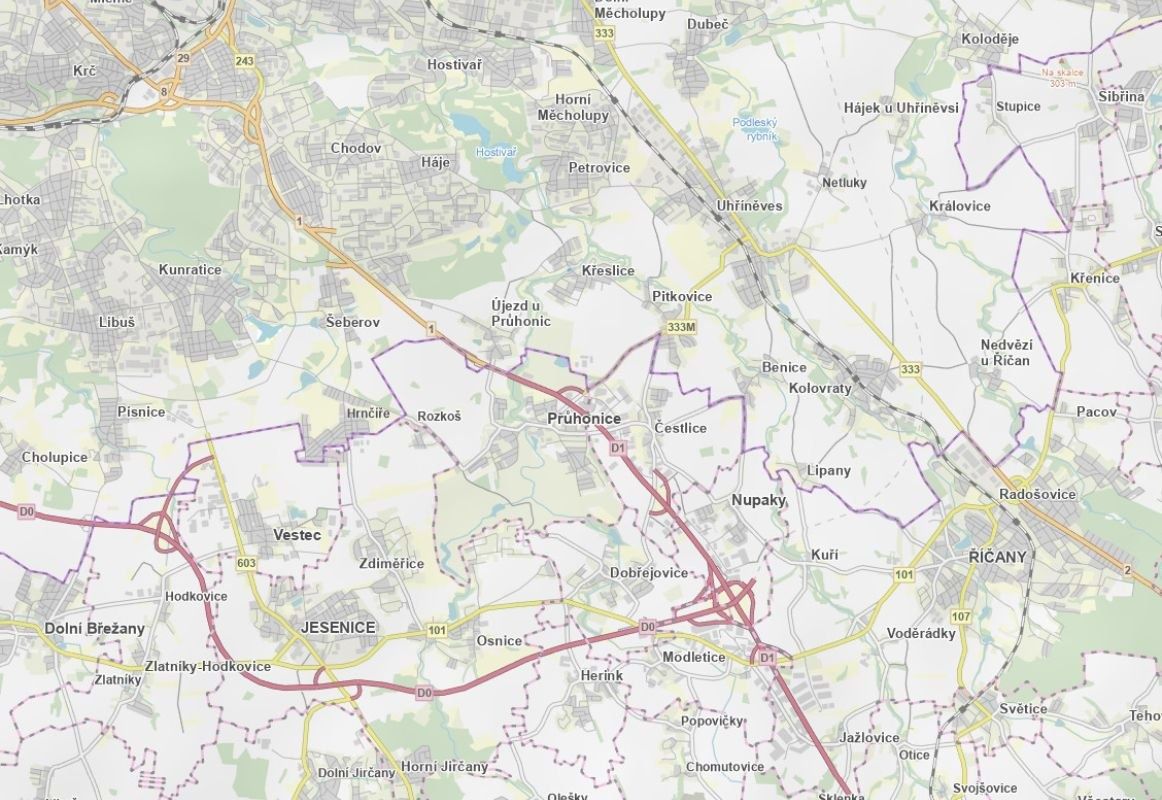 Prodej pozemku, Praha – náhled fotky 3