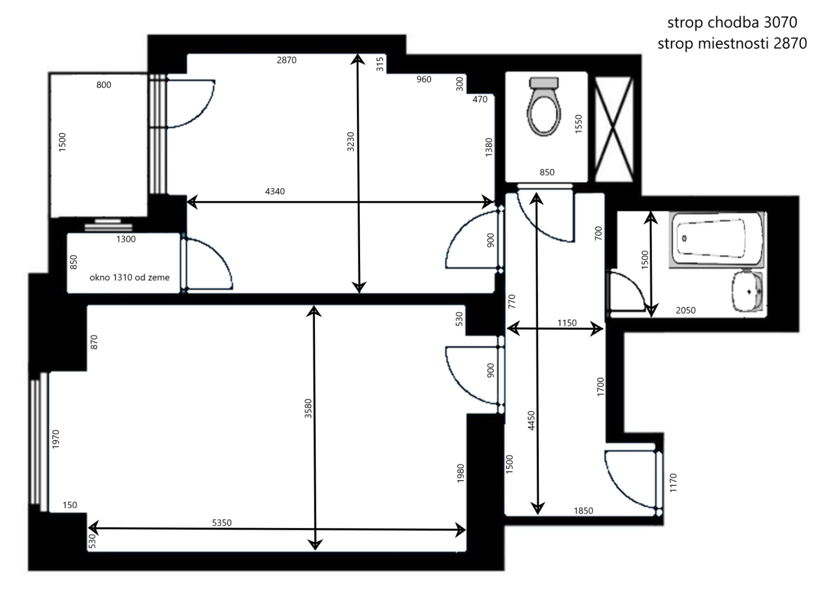 Prodej bytu 1+1 50 m²
