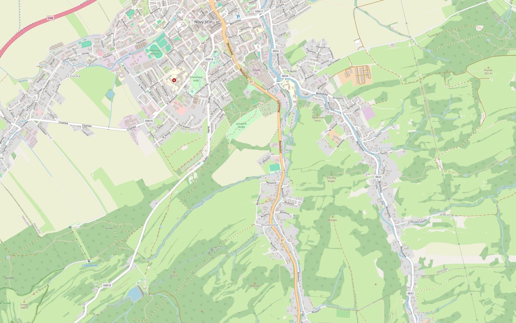 Prodej pozemku, Nový Jičín – náhled fotky 3