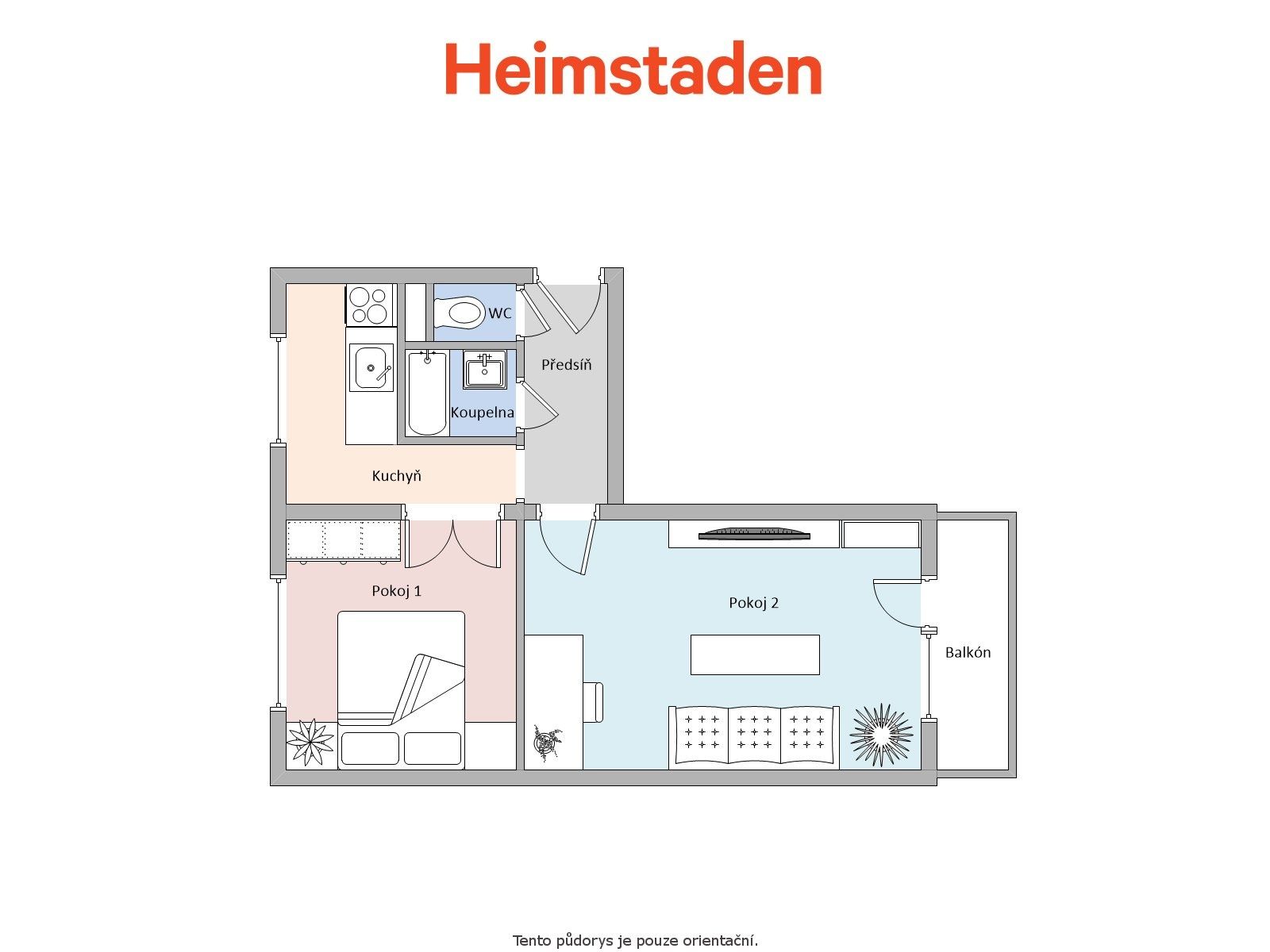 Pronájem bytu 2+1 55 m², Karviná – náhled fotky 13