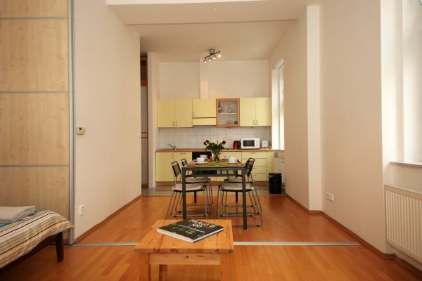 Pronájem bytu 1+1 40 m² - Umělecká, Praha - Holešovice