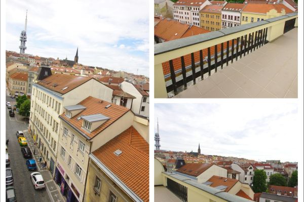 Pronájem bytu 2+1 80 m² - Hartigova, Praha - Žižkov
