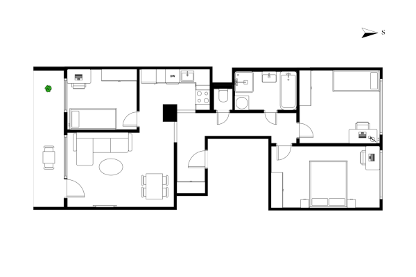 Квартира 4+kk на продаж, 76 м² (3 з 20)