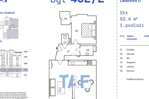 Wohnung 2+kk zum Kauf, 53 m² (3 von 39)