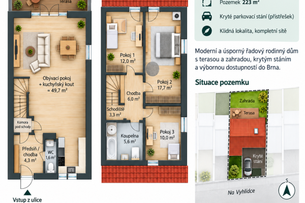 Будинок 4+kk на продаж, 107 м² (2 з 11)