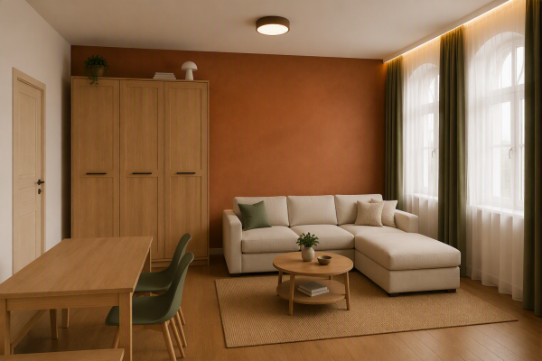 Квартира 2+1 в оренду, 40 м² (3 з 4)