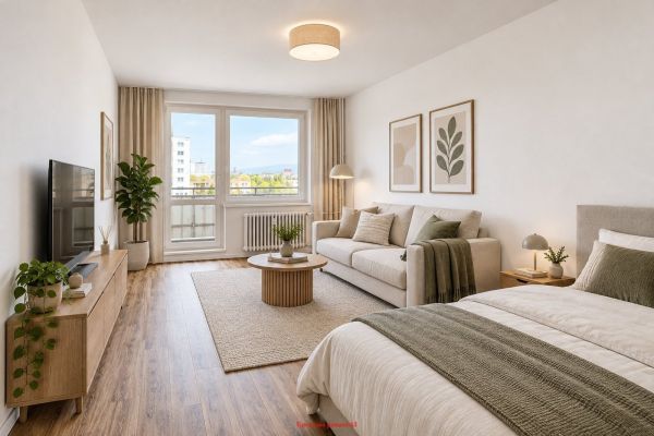 Pronájem bytu 1+kk, 28 m² (2 z 6)