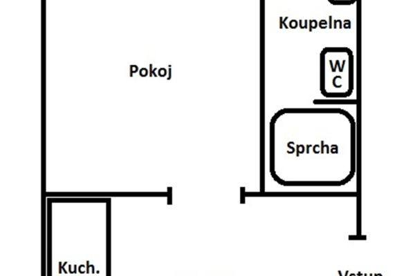 Wohnung 1+1 zur Miete, 28 m² (3 von 14)